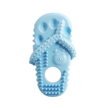 Pet dog toy slippers resistant to gnawing teeth