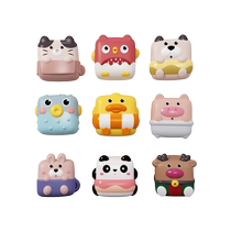 Baby toys soft rubber building blocks can be chewed and assembled 0 to 1 year old 3 to 6 months and above 12 early education puzzles