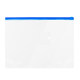 Large A3 file bag transparent waterproof zipper