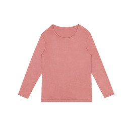 Yiershuang ຝ້າຍບໍລິສຸດເຄື່ອງນຸ່ງຫົ່ມດູໃບໄມ້ລົ່ນຂອງແມ່ຍິງວ່າງຝ້າຍແຂນຍາວຜູ້ຊາຍຄໍມົນ sweater ອົບອຸ່ນ bottoming tops ຄູ່ແບບ