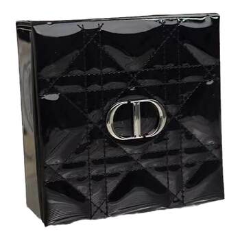 Beauty gift dior lipstick box patent leather jewelry jewelry empty gift box storage box diy makeup bag