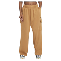 Nike Nike official girls and boys OVERSIZE wind speed drying knitted trousers autumn new functional wind FZ5550