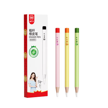 Cat prince pencil eraser, precise erasing