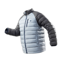 Q21 childrens down jacket for boys and girls white duck down three-proof warm and light down parent-child liner jacket