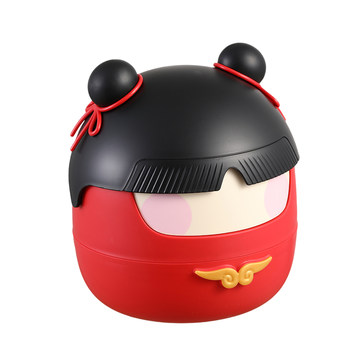 Nezha style trash can dormitory cartoon storage box