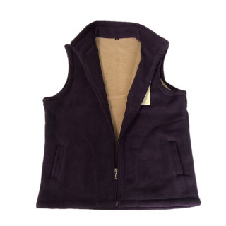 中老年女装摇粒绒卫衣马甲妈妈装加绒大码背心坎肩秋冬装外套马夹