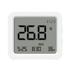Xiaomi Mijia Smart Thermohygrometer 3 Home Baby Room Indoor High-Precision Electronic Bluetooth Humidity Thermometer