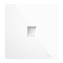 Delixi official flagship store switch socket telephone socket type 86 household power panel 821 white