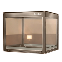 2023 New Anti-fall Childrens Mosquito Net Home Bedroom Mongolian Yurt 1.5 Meters Baby Baby Prevents Falling Out of Bed 1258