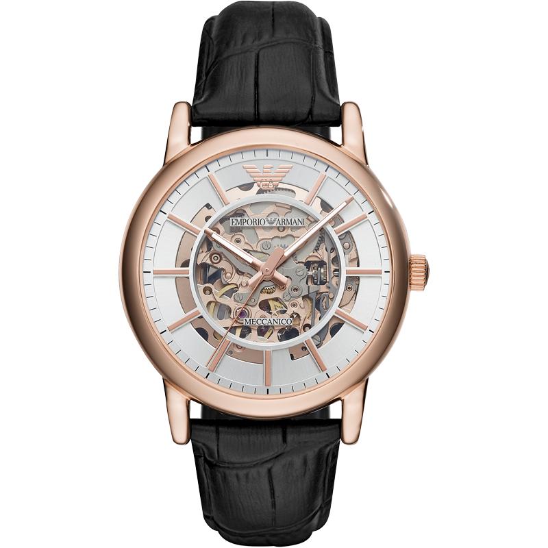 Armani sports trend hollow mechanical watch men's watch