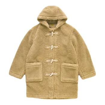 ໃນສະຕັອກ HUMAN MADE WOOL BLENDED BOA COAT love lamb fleece coat 23AW