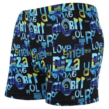 Baiya swim trunks men's anti-embarrassment swimsuit plus size quick-drying men's swim trunks plus size boxer men's hot spring pants factory