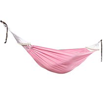 Hammock outdoor anti-rollover adults and children single and double thickened cotton camping indoor home dormitory swing hanging chair
