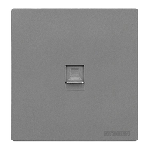 Type 86 concealed 10G network surface fully shielded CAT8 broadband information socket gray Category 8 network cable computer socket