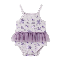 babylove baby girl sling bag fart dress summer thin baby bag fart dress princess style triangle romper suit