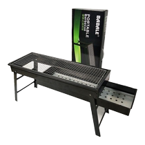 Manufacturer customized wholesale 60 folding outdoor barbecue charcoal barbecue portable pull-out barbecue grill