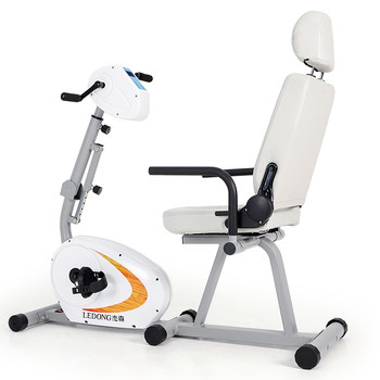 Horizontal exercise bike for lower and lower limbs electric rehabilitation machine