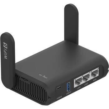 Glinet gigabit router wifi6 dual band wireless