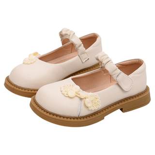 Children's Hanfu shoes, girls' small leather shoes, horse skirt shoes, spring and autumn princess children's shoes, girls' Chinese style soft sole shoes for women