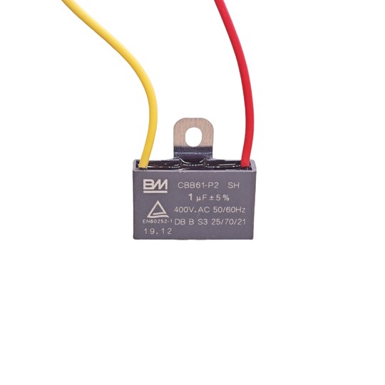 BM Baiming CBB61 ventilador de suelo condensador de arranque 1,5 UF 400V chip colgante BM 1,2 UF 1,8 UF