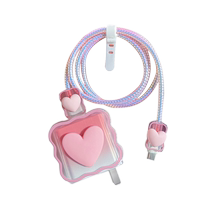 Suitable for Huawei 66W data cable protective cover Mate60 50pro P50 Magic6 mobile phone charging cable anti-break headset Nova10 Honor 100 90