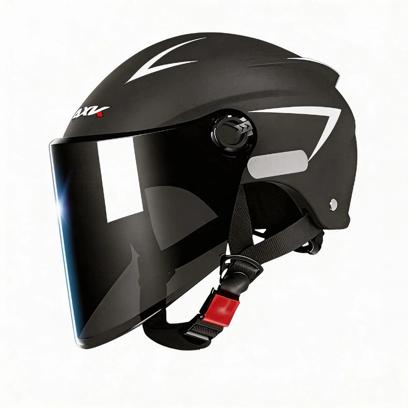 3C certified electric vehicle helmet for men, universal for all seasons, men's summer sun protection national standard motorcycle battery safety helmet for men