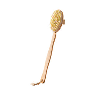 Long handle shower brush bristle shower brush