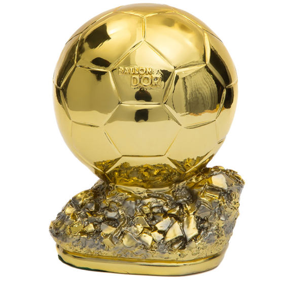 Golden Globe trophy football game player trophy customized C Ronmesi surrounding football bar decorative souvenirs