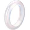 Mengjinyuan natural lychee jelly chalcedony ring