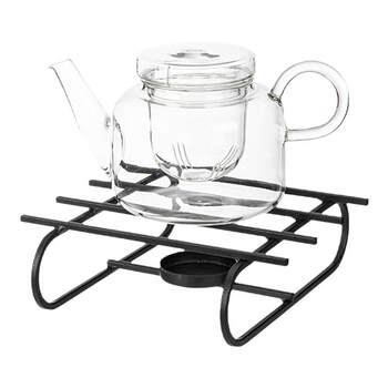 Frost mountain glass teapot ເຄື່ອງເຮັດຊາທຽນໄຂ ເຕົາອົບຊາ
