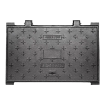 Yaokuo square manhole cover ductile iron light and heavy-duty odor-proof cover rainwater sewage manhole septic tank special manhole cover