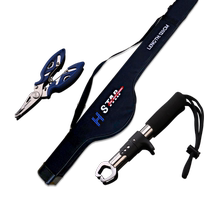 Hasdalua rod bag large capacity portable shoulder bag 1 2 1 3 multifunctional all-in-one hard shell fishing gear bag