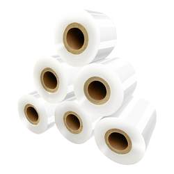 PE small roll stretch film 5cm industrial packaging film 6cm take-out plastic wrap packaging box seal 10 stretch packaging film