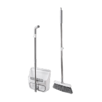 Meili Yachen Lijing magnetic suction cover sweeping bucket stainless steel pole sweeping bathroom broom broom combination dustpan cover