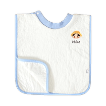 Childrens washcloth baby bib brushing teeth washing face baby bib towel non-wet clothing smock mens waterproof saliva towel