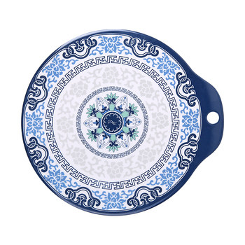 Wuhe blue and white heat insulation pad anti-scalding imitation porcelain casserole mat