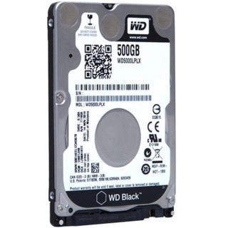 Western Digital 2.5-inch 500g notebook hard drive