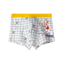 Catman childrens underwear boy Ultraman pure cotton boxer briefs for big children and little boys shorts 100%