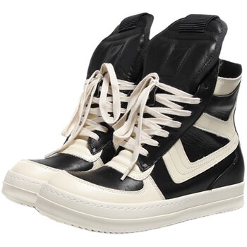 Rofabled large hook high top shoes men's inverted triangle
