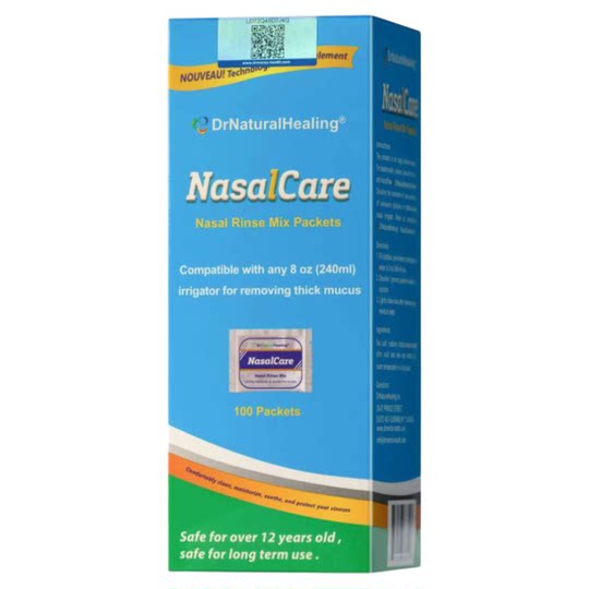 Nasalcare美国洗鼻海盐成人儿童鼻塞鼻腔冲洗剂海盐漱口水盐