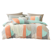 Mengjie Home Textile Bed Three or Four Piece Crystal Velvet Flannel Warm Quilt Cover Sheets Autumn and Winter Bedding