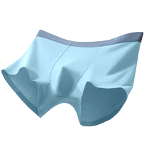 Catman Mens Underwear Pure Cotton Antibacterial Boxer Shorts Boys Loose Breathable Mens Large Size Boxer Bottoms