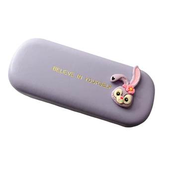 Cute cartoon glasses box with a bow