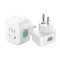 301 Bull French travel conversion plug converter socket German standard European standard power adapter conversion socket