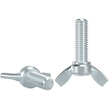 Galvanized hand screw carbon steel butterfly