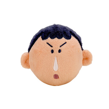 Rock crayon blind box plush air bag magnetic holder