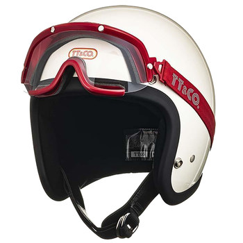 Retro cruising motorcycle riding goggles
