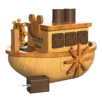 Disney anniversary solid wood baby teeth box