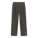 Eli Norwegian Forest autumn and winter retro simple woolen commuter relaxed feeling brushed casual trousers and trousers