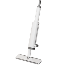 (Straight) mini mop for hand-free cleaning of kitchen and bathroom tabletops and a handheld multifunctional flat mop